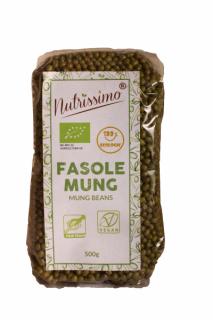 Fasole Mung BIO - 500gr Nutrissimo