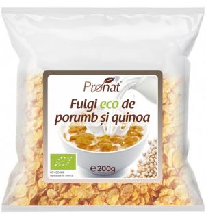 Fulgi de porumb si quinoa - 200g Pronat