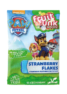 Fulgi din fructe cu capsuni Paw Patrol 16gr Fruitfunk