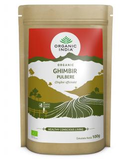 Ghimbir Pulbere 100% Certificata Organic Fara Gluten 100g Organic India