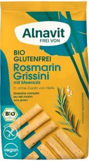 Grisine cu rozmarin fara gluten BIO 100gr Alnavit