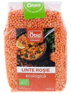 Linte rosie BIO 400gr Obio