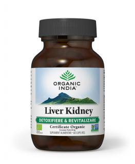 Liver Kidney - Regenerare Ficat  Rinichi 60 caps Organic India