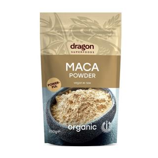 MACA GALBENA PULBERE RAW BIO 200G Dragon Superfoods