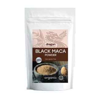 MACA NEAGRA PULBERE RAW BIO 100G Dragon Superfoods