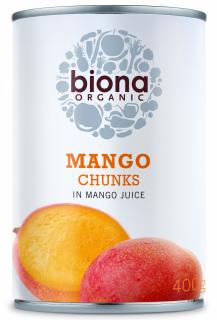 MANGO BUCATI IN SUC DE MANGO BIO 400G Biona