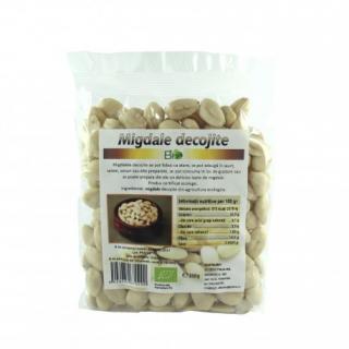 Migdale decojite crude albe, raw BIO - 250g Deco Italia