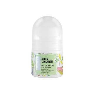 Mini deodorant natural pentru femei Green Tea Sensation 20ml Biobaza