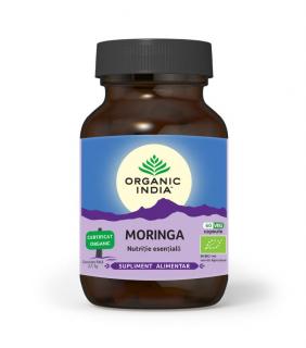 Moringa Nutritie esentiala 60 caps Organic India