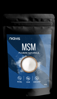 MSM Pulbere 100% Naturala 250g Niavis