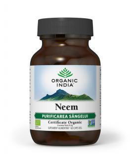 Neem - Antibiotic Natural 60 caps Organic India