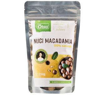 NUCI MACADAMIA 250G OBIO