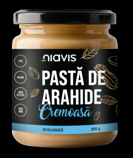 Pasta de Arahide Cremoasa Ecologica BIO 250g Niavis