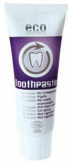 Pasta de dinti homeopata cu chimen negru fara fluor 75ml Eco Cosmetics
