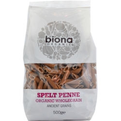 PENNE DIN GRAU SPELTA INTEGRAL BIO 500G Biona