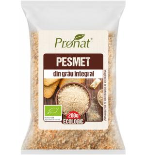 Pesmet din grau integral BIO - 200g Pronat