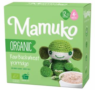 Porridge din hrisca raw Bio, 4+ luni, 200gr Mamuko