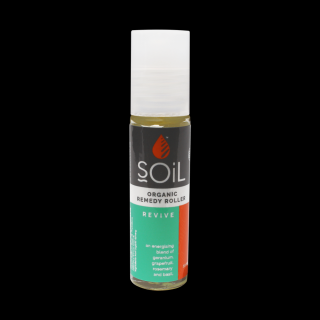 Roll-On Revive - Amestec Energizant si Echilibrant cu Uleiuri Esentiale Pure Organice 10ml SOiL