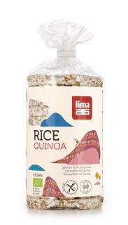 RONDELE DIN OREZ EXPANDAT CU QUINOA BIO FARA GLUTEN 100G