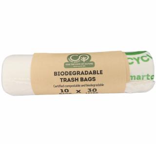 Saci menajeri biodegradabili 30litri - 10 buc Smart Organic