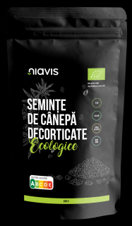 Seminte de Canepa Decorticate Ecologice BIO 200gr Niavis