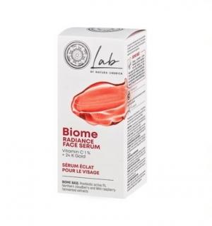 Ser cu vitamina C si aur 24k pentru luminozitate 30ml Lab Biome by Natura Siberica