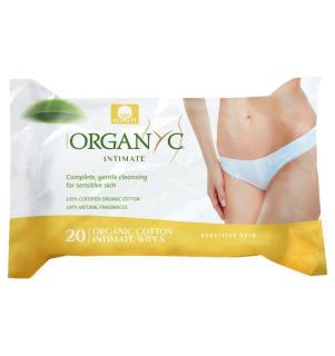 Servetele intime din bumbac organic - 20 buc Organyc