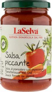 Sos pentru paste cu rosii si ardei iute Salsa Piccante bio 340gr LaSelva
