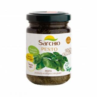 Sos pesto, fara gluten BIO - 130g Sarchio