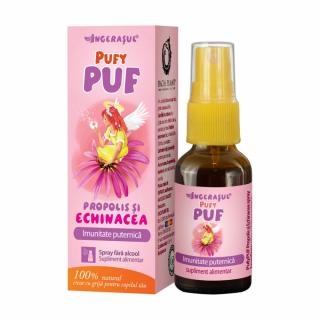 Spray Pufy Puf cu propolis si echinaceea fara alcool - 20ml Dacia Plant