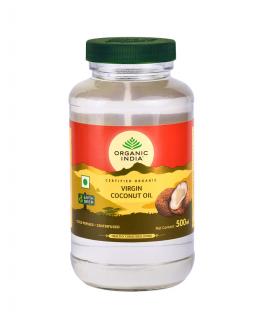 Ulei de Cocos Virgin Presat la Rece (Raw, Extra) Premium 500ml Organic India