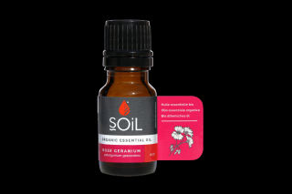 Ulei Esential Muscata Trandafir - Rose Geranium 100% Organic 10ml SOiL