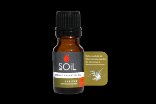 Ulei Esential Vetiver 100% Organic 10ml SOiL