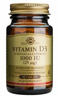 Vitamin D3 1000ui 90tablete Solgar
