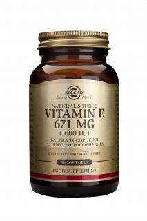 Vitamin E 1000ui 50cps Solgar