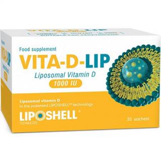 Vitamina D Lipozomala 1000 IU 30 plicuri Liposhell