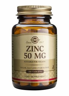 Zinc Gluconate 50mg 100 tablete Solgar