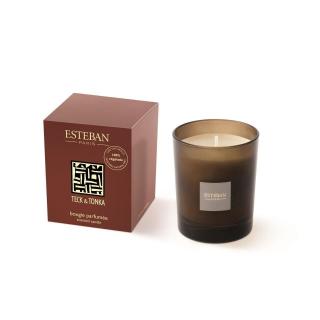 Lumanare aromaterapie TeckTonka, Esteban Parfums, 170g