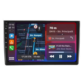 Navigatie Android Dedicata Audi A4 (2001 - 2008), 9 Inch, 8Gb Ram, 256Gb stocare, Bluetooth, WiFi, Waze, Carplay