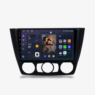 Navigatie Android Dedicata Bmw Seria 1 E82 E88 E81 E87 (2004-2011), 9Inch, 1Gb Ram, 16Gb Stocare, Bluetooth, WiFi, CarPlay