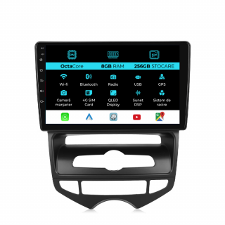 Navigatie Android Dedicata Hyundai IX20 (2010-2019), 9Inch, 8Gb Ram, 256Gb Stocare, Carplay
