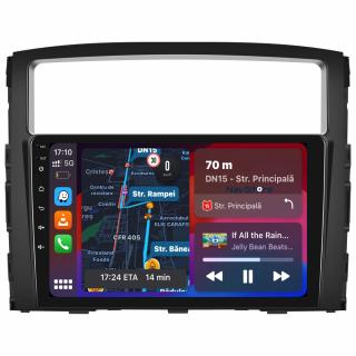 Navigatie Android Dedicata Mitsubishi Pajero (2006 - 2018), 9 Inch, 1Gb Ram, 16Gb stocare, Bluetooth, WiFi, Carplay