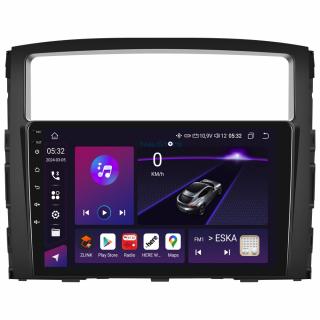 Navigatie Android Dedicata Mitsubishi Pajero (2006 - 2018), 9 Inch, 8Gb Ram, 128Gb stocare, Bluetooth, WiFi, Carplay