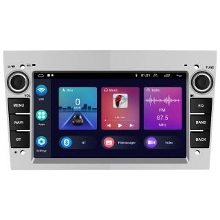Navigatie Android Dedicata Opel, 7Inch, 4Gb Ram, 32Gb stocare, Bluetooth, WiFi, Carplay, Argintiu