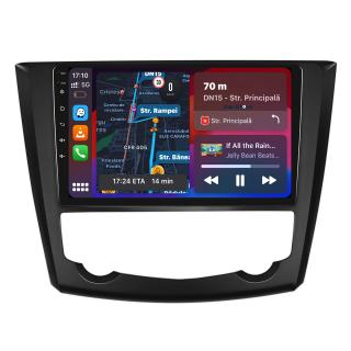 Navigatie Android Dedicata Renault Kadjar (2015-2019), 9Inch, 1Gb Ram, 16Gb Stocare, Bluetooth, WiFi, Carplay