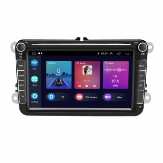 Navigatie Android Dedicata Seat, 8Inch,2Gb Ram, 64Gb stocare, Bluetooth, WiFi, Carplay si Android Auto