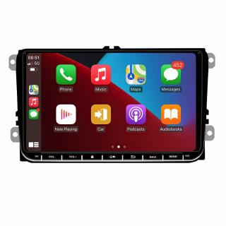 Navigatie Android Dedicata Volkswagen, 9Inch, 8Gb Ram, 128Gb stocare, Bluetooth, WiFi, Apple Carplay Android Auto