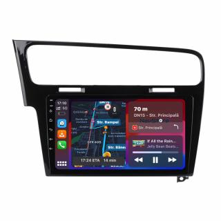 Navigatie Android Dedicata Volkswagen Golf 7 (2013-2020), 10Inch, 1Gb Ram, 16Gb Stocare, Bluetooth, WiFi,Carplay