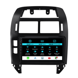 Navigatie Android Dedicata Volkswagen Polo (2004-2011), 9Inch, 6Gb Ram, 128Gb Stocare, Carplay