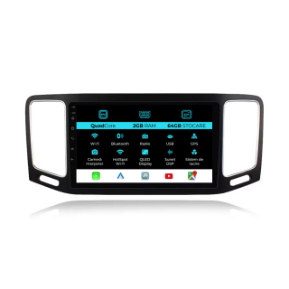 Navigatie Dedicata Android Volkswagen Sharan (2012-2019), 9Inch, 2Gb Ram, 64Gb Stocare, Carplay